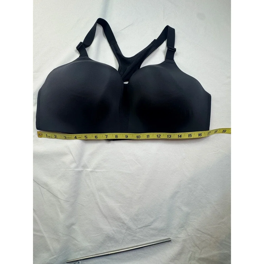 Nike Dri-FIT High Support Sports Bra Black Racerback 42DD AJ0353-010